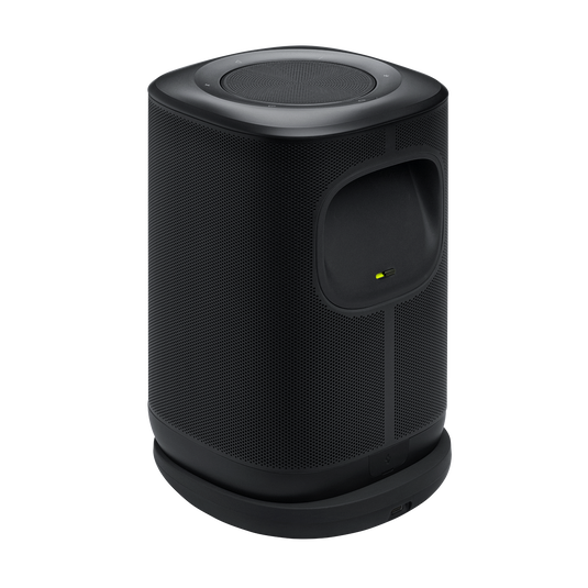 JBL Cove P1 - Black - Portable Wi-Fi home speaker - Back image number null