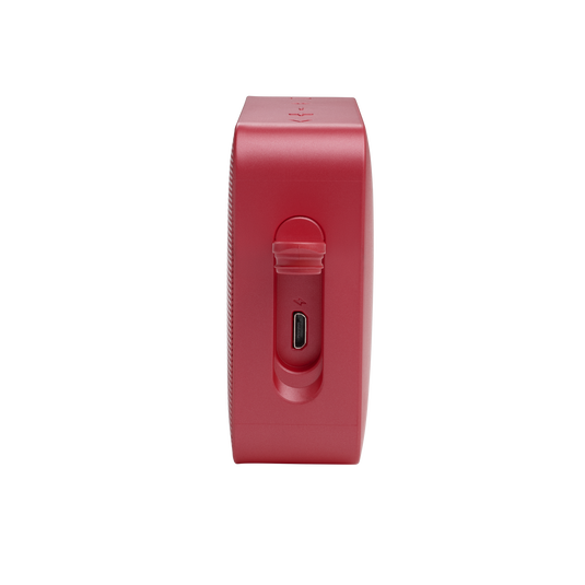 JBL Go Essential - Red - Portable Waterproof Speaker - Detailshot 1 image number null