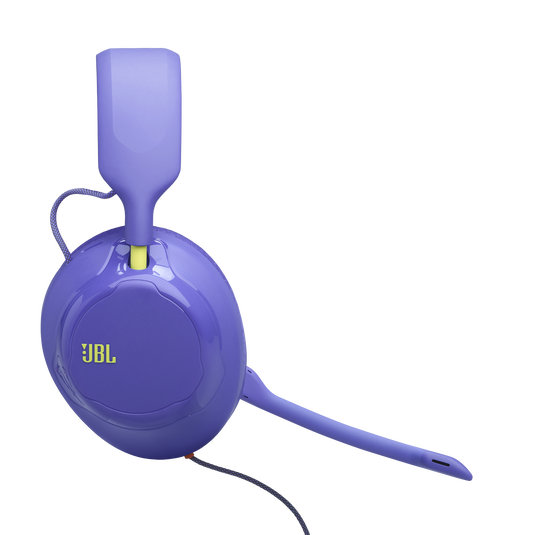 JBL Quantum 120 - Purple - Wired multiplatform gaming headset - Back image number null