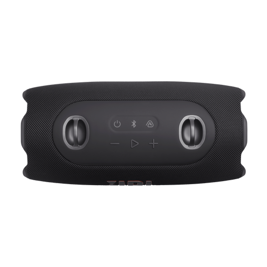 JBL Xtreme 5 - Black - Portable waterproof speaker with massive legendary JBL sound, ambient edge lighting, and a convenient shoulder strap - Top image number null