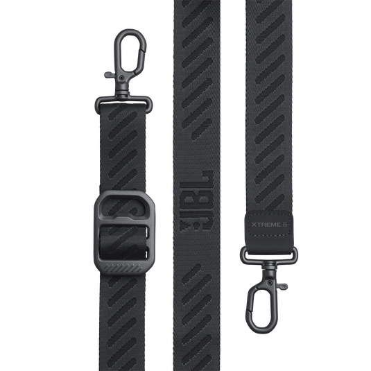 JBL Xtreme 5 - Black - Portable waterproof speaker with massive legendary JBL sound, ambient edge lighting, and a convenient shoulder strap - Detailshot 3 image number null