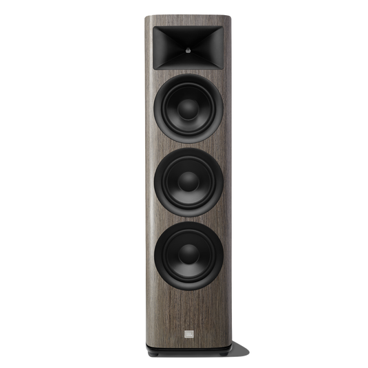 HDI-3800 - Grey Oak - 2 &frac12;-way Triple 8-inch (200mm) Floorstanding Loudspeaker - Hero image number null