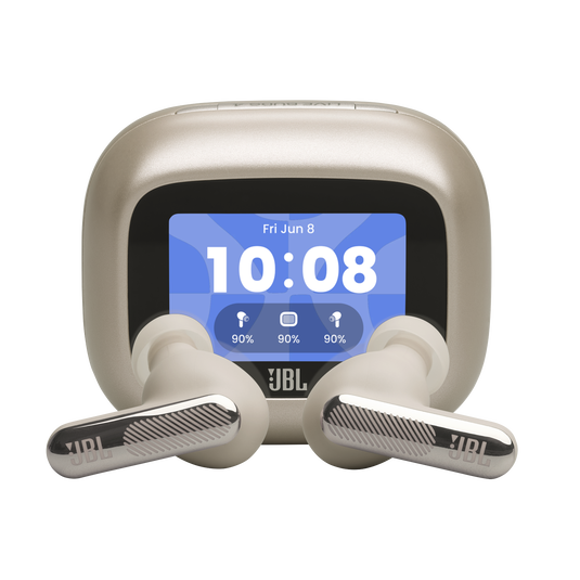 JBL Live Beam 4 - Sand - True wireless Noise Cancelling earbuds - Hero image number null