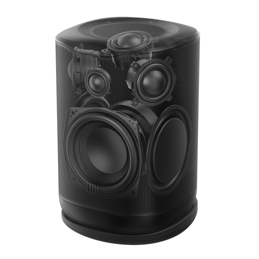 JBL Cove P1 - Black - Portable Wi-Fi home speaker - Detailshot 5 image number null