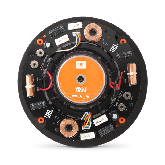Studio 2 6ICDT - Black - Premium Stereo In-Ceiling Loudspeaker with 6-1/2&rdquo; Woofer - Back image number null