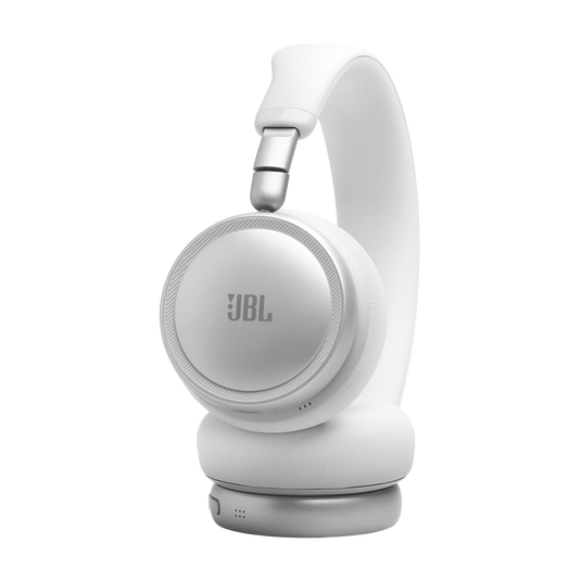 JBL Live 680NC - White - Wireless on-ear Noise Cancelling headphones - Top image number null