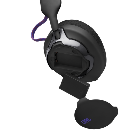 JBL Quantum 650 - Black - Wireless multiplatform gaming headset - Detailshot 13 image number null