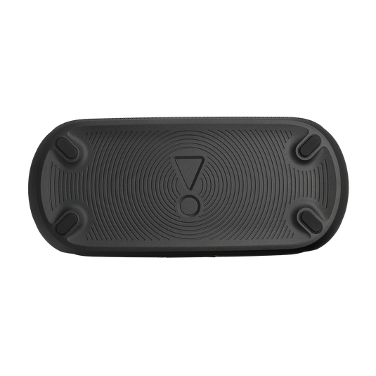 JBL PartyBox On-the-Go 2 - Black - Portable party speaker with one wireless digital mic, handle and a shoulder strap - Bottom image number null