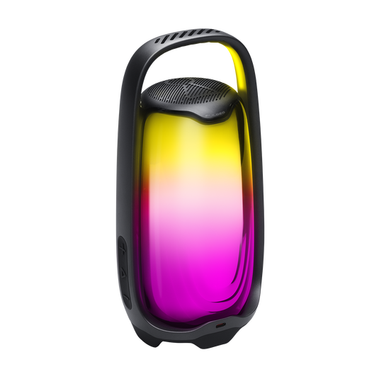 JBL Pulse 6 - Black - Portable speaker with JBL legendary sound and a customizable 360&deg; lightshow - Back image number null