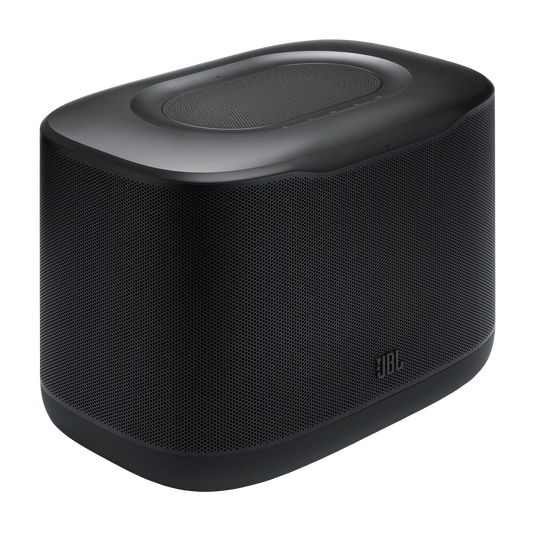 JBL Cove X1 - Black - 3D Room-Filling Wi-Fi home speaker - Hero image number null