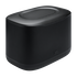 JBL Cove X1 - Black - 3D Room-Filling Wi-Fi home speaker - Hero