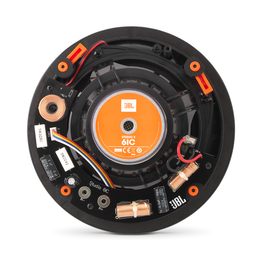 Studio 2 6IC - Black - Premium In-Ceiling Loudspeaker with 6-1/2&rdquo; woofer - Back image number null