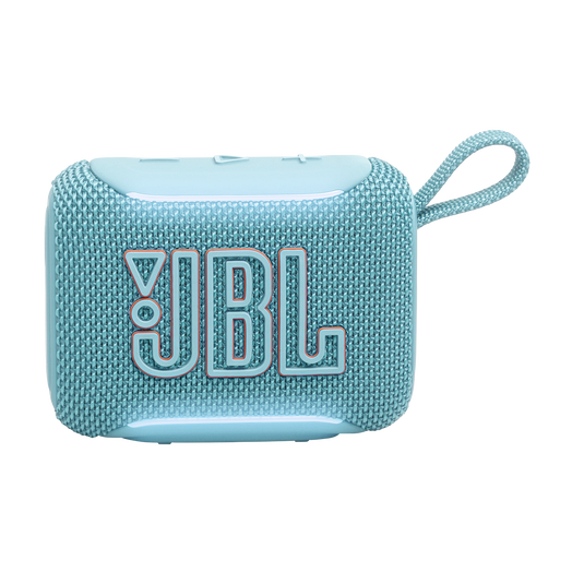 JBL Go 5 - Turquoise - Ultra-portable waterproof and drop-proof speaker with JBL legendary sound and ambient edge lighting - Front image number null
