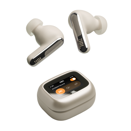JBL Live Beam 4 - Sand - True wireless Noise Cancelling earbuds - Top image number null