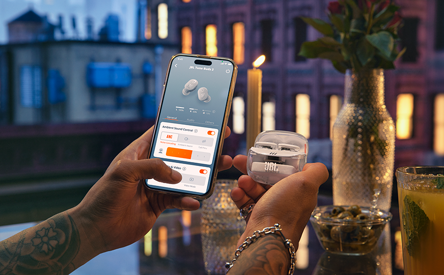 JBL Tune Buds 2 Ghost Edition JBL Pure Bass con sonido Spatial - Image