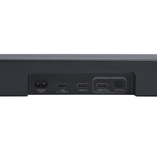 JBL Bar 500MK2 - Black - 5.1 channel&nbsp;soundbar system with Dolby Atmos&reg;&nbsp;and DTS Virtual:X&reg; - Detailshot 6 image number null