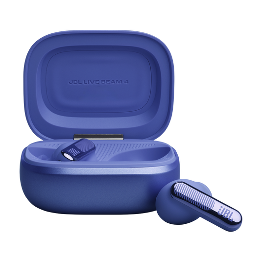 JBL Live Beam 4 - Blue - True wireless Noise Cancelling earbuds - Bottom image number null