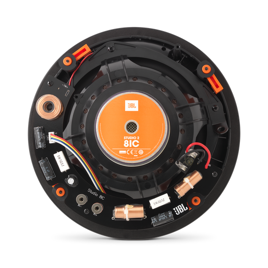 Studio 2 8IC - Black - Premium In-Ceiling Loudspeaker with 8&rdquo; Woofer - Back image number null