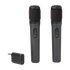 JBL PartyBox Wireless Mic - Black - Digital wireless microphones - Hero