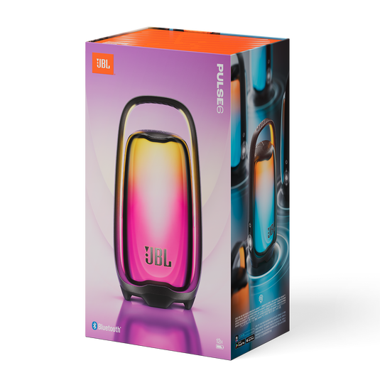 JBL Pulse 6 - Black - Portable speaker with JBL legendary sound and a customizable 360&deg; lightshow - Detailshot 9 image number null