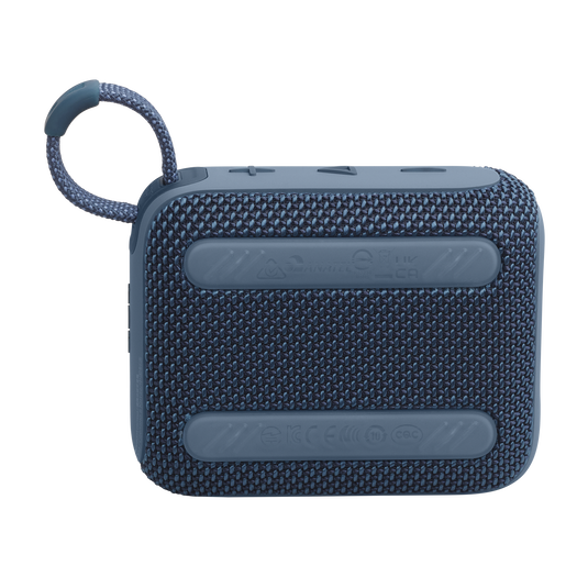 JBL Go 4 - Blue - Ultra-Portable Bluetooth Speaker - Back image number null