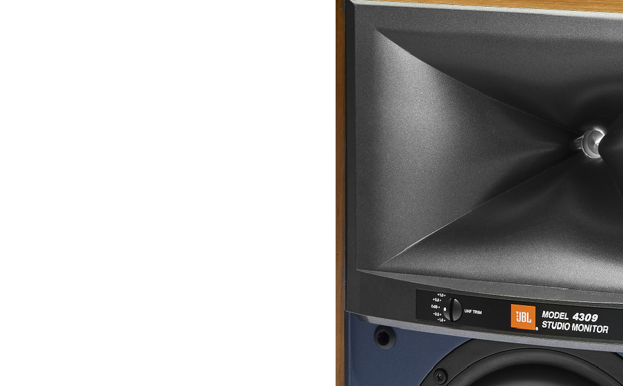 JBL 4309 Altavoz de 165&nbsp;mm con cono de pulpa pura en dise&ntilde;o de reflejo de graves con puerto de vibraci&oacute;n frontal. - Image