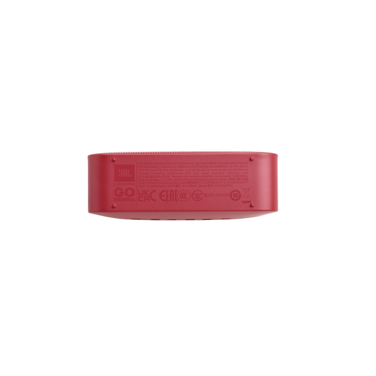 JBL Go Essential - Red - Portable Waterproof Speaker - Bottom image number null