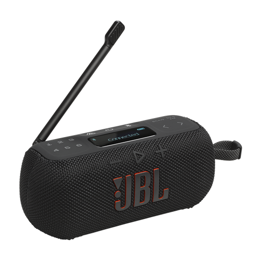 JBL Tuner 3 - Black - Portable DAB/DAB+/FM radio with Bluetooth - Hero image number null