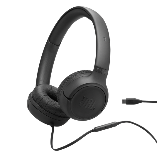 JBL Tune 530C - Black - Wired on-ear headphones - Hero image number null