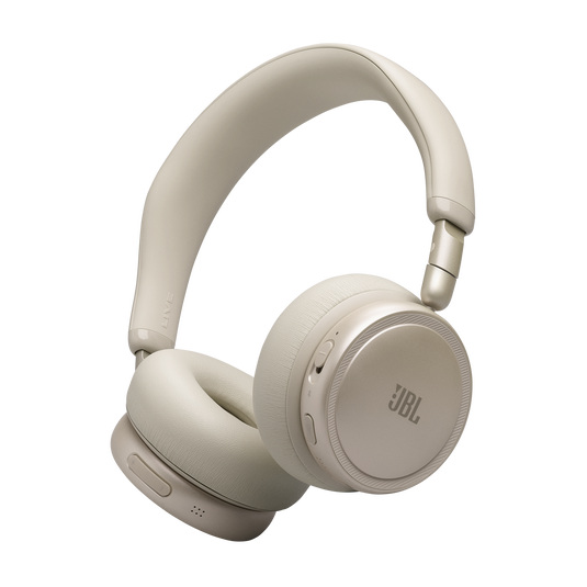 JBL Live 680NC - Sand - Wireless on-ear Noise Cancelling headphones - Hero image number null