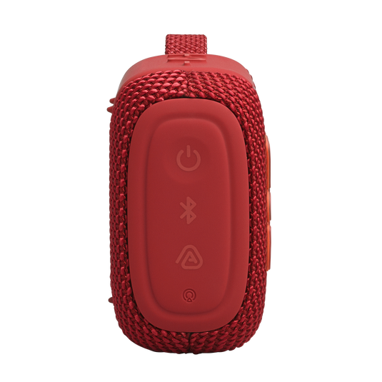 JBL Go 5 - Red - Ultra-portable waterproof and drop-proof speaker with JBL legendary sound and ambient edge lighting - Right image number null