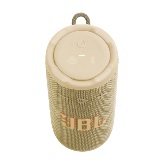 JBL Grip - Yellow - Compact Bluetooth speaker with bold JBL Pro Sound and ambient light - Top image number null