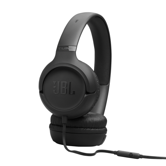 JBL Tune 530 Wired - Black - Wired on-ear headphones - Right image number null