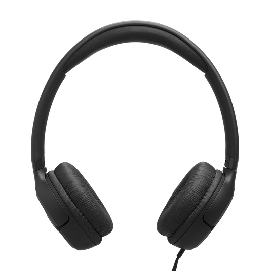 JBL Tune 530C - Black - Wired on-ear headphones - Top image number null