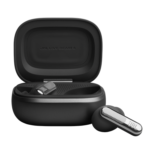 JBL Live Beam 4 - Black - True wireless Noise Cancelling earbuds - Bottom image number null