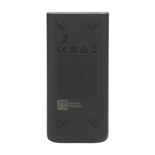 JBL Battery 200 with Charging Case - Black - An easy-to-replace spare battery with charging case - Detailshot 2 image number null