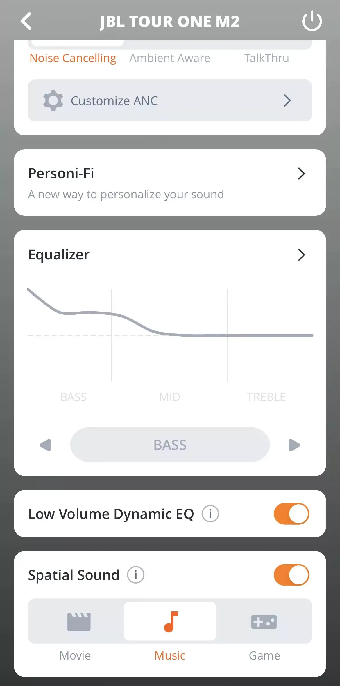 Ecualizador dinámico de bajo volumen