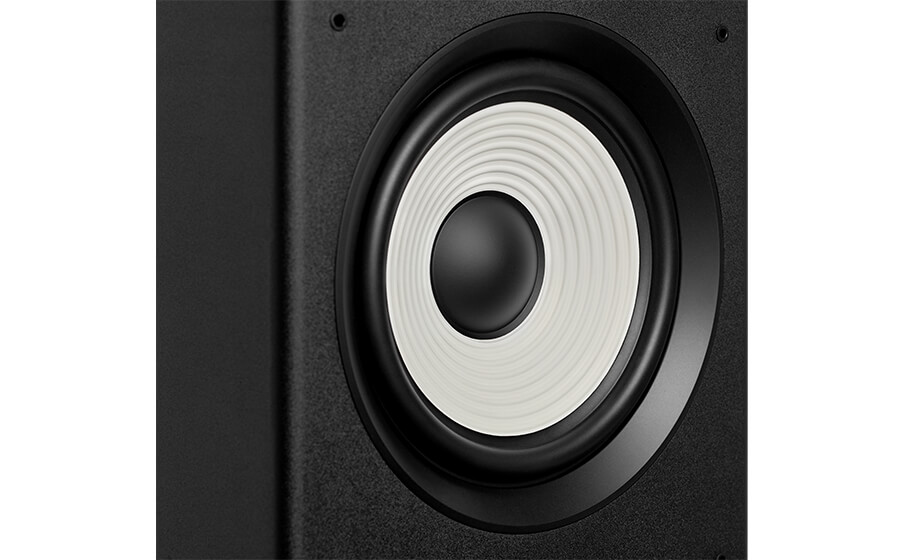 2 altavoces de baja frecuencia de policelulosa de 203 mm (8")