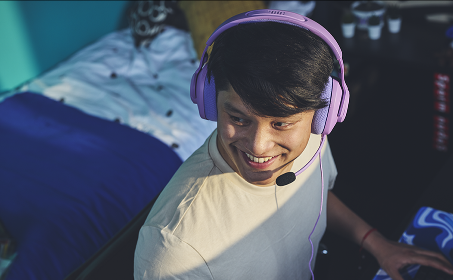 Juega durante aún más tiempo con las cómodas almohadillas de tela transpirable