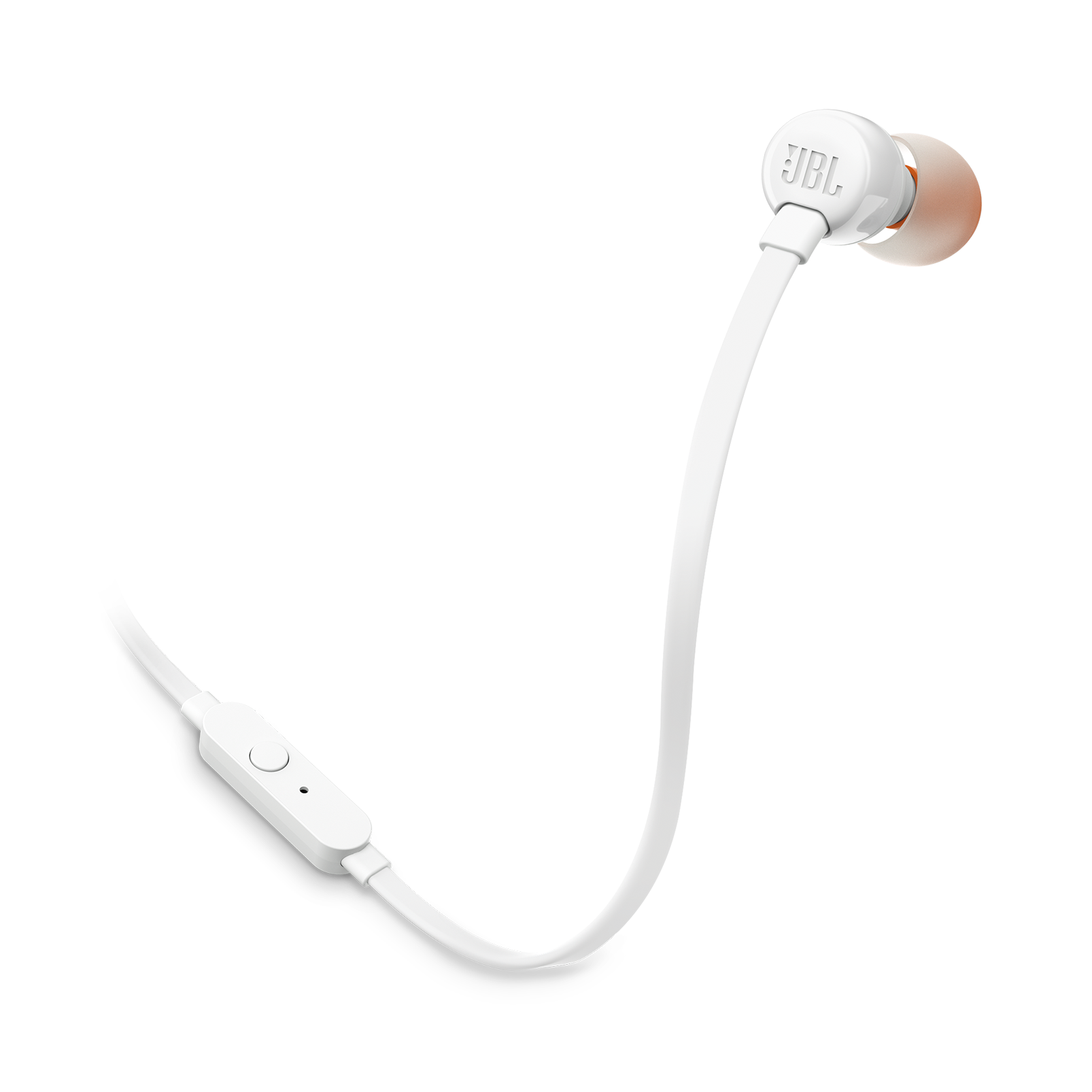 JBL Tune 110 - White - In-ear headphones - Hero
