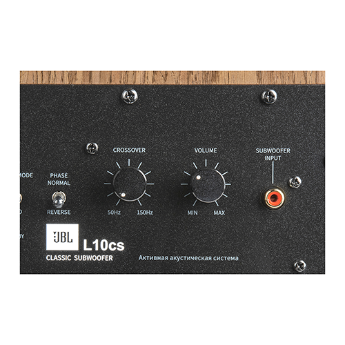 L10cs Classic Series Subwoofer Low Pass Crossover and Gain controls with selectable Phase switch - Image