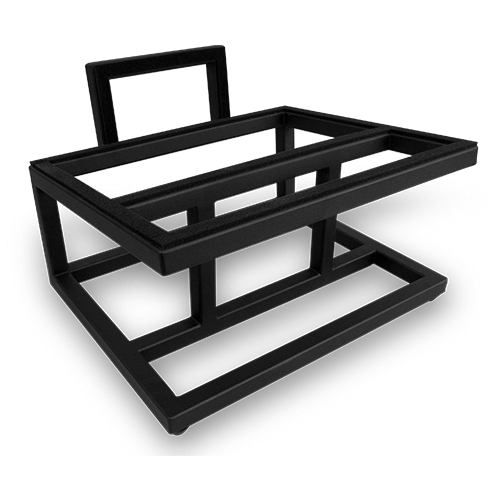 Soportes de altavoz JS-150 recomendados (se venden por separado).