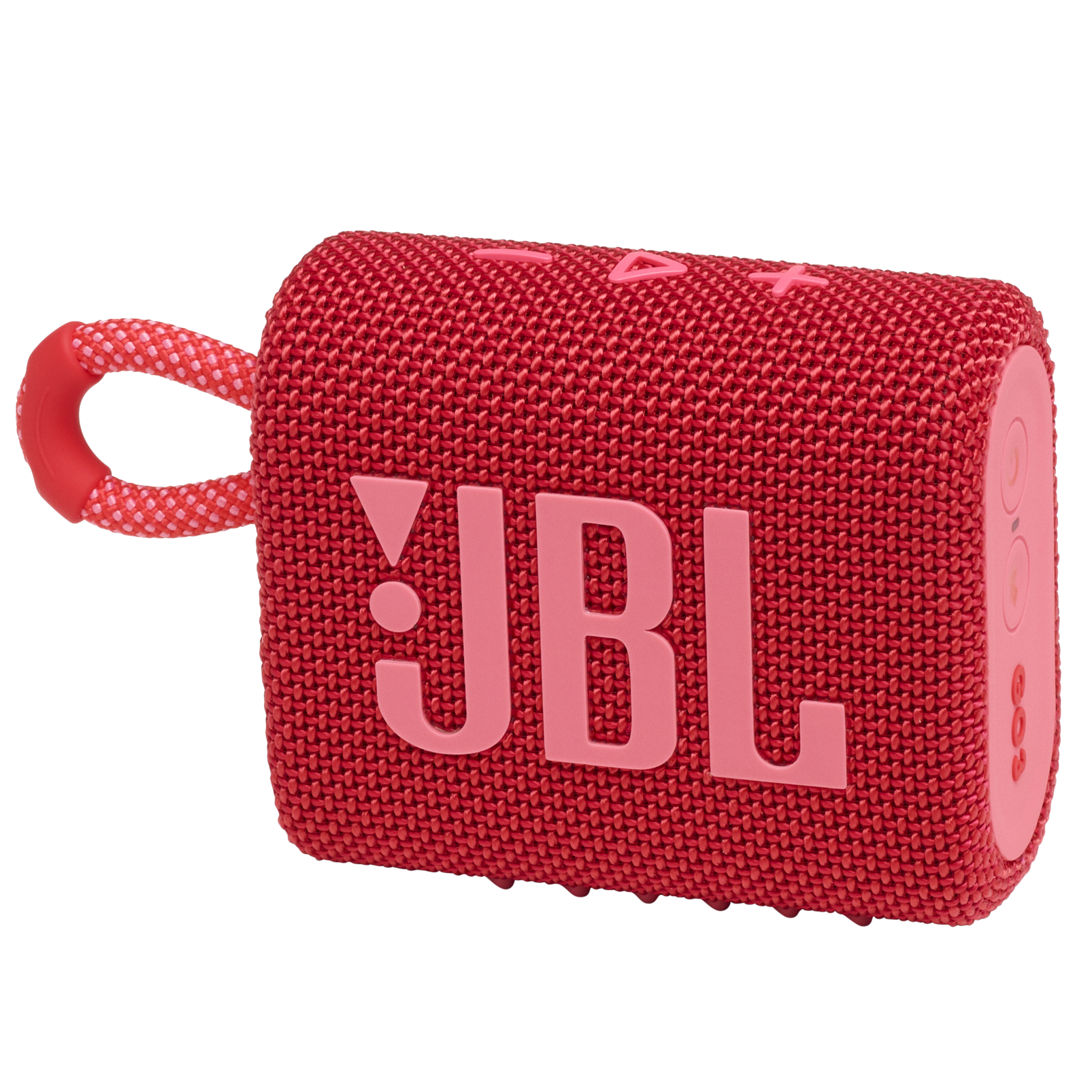 JBL Go 3 - Red - Portable Waterproof Speaker - Hero